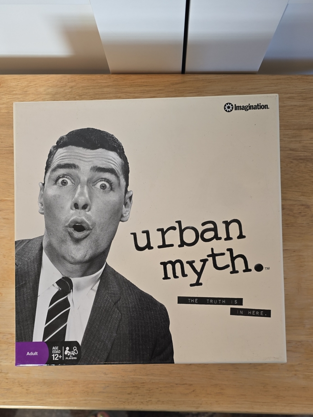 Urban Myth Board Game — Black and White Edition